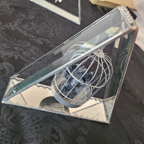 Artesian Goddess Glass Triangle Pendulum Hangers - Picture 7 of 15